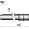 Hebel für hydraulische Handpumpen Ø 20/25 x 545 mm Anhänger Shop