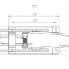 Zungenverschluss 275x80mm Anhänger Shop